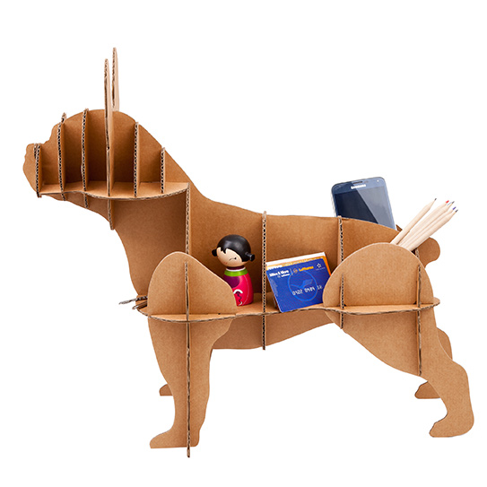 Bulldog Francés de cartón