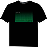 Camiseta Ecualizador Verde  "T-Qualizer"