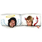 Fundas de Almohada Reversibles Ángel/Demonio