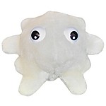 Peluche de Microbio"Glóbulo Blanco"