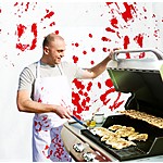 Delantal de Cocina Sangriento