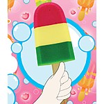 Esponja de baño con forma de helado "Splash Pops"