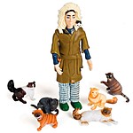 Figurita Articulada 'Crazy Cat Lady'