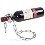 Portavinos con Forma de Cadena