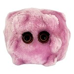 Peluche Microbio "Mononucleosis Infecciosa"
