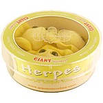 Tarrina de 3 Peluches de Microbio 'Herpes'