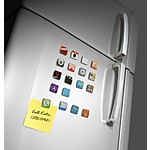 Imanes para la nevera de los iconos iPhone