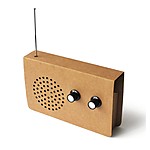 Radio FM y Altavoz de Cartón