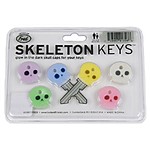 Fundas de Llaves de Calaveras Fluorescentes