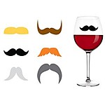 Bigotes Marcadores de Copas