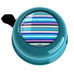 Timbre para Bicicleta "Rayas" Turquesa