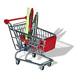 Portalapices Carro de la Compra