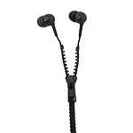 Auriculares Cremallera Negro