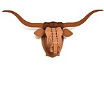 Cabeza de Longhorn de Cartón Grande "Tex"