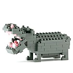 nanoblock "Hipopótamo"