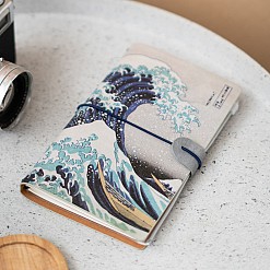 Cuaderno de viaje La Gran Ola de Hokusai 