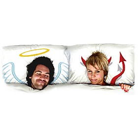 Fundas De Almohada Reversibles �ngel/demonio