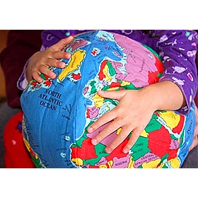 Bola del Mundo de Tela Hugg A Planet