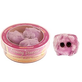 Tarrina De 3 Peluches Microbios 