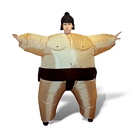 Disfraz Inflable De Sumo, Entrenador Y Chef