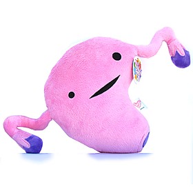 Útero de Peluche Grande Serie Órganos