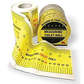 Rollo de Papel Higiénico con Regla