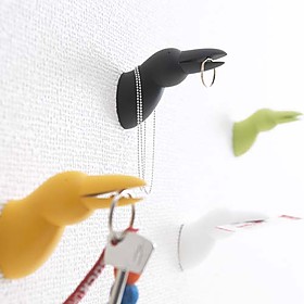 Colgador de Llaves Cabeza de Pájaro