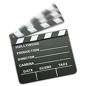 Claqueta de Cine de Hollywood