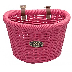 Cesta para Bicicleta Rosa