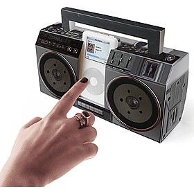 Altavoces para iPod Boom Box