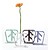 Florero de Diseño Japonés "Nekko"