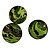 Tres Bolas de Golf de Camuflaje