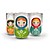 Vasos Matrioska "BabushKups"