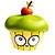 Figurita 'Miss Cupcake'