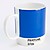 Taza Pantone Azul 2728