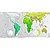 Mapamundi Verde de "FutureMaps"