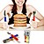 Cubiertos de picnic apilables "Snack N'Stack"
