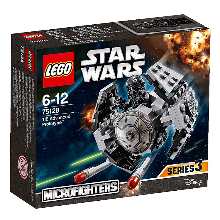 TIE Advanced Prototype de LEGO Microfighters