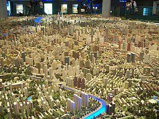 Shangai tiene la maqueta más grande del mundo: ocupa 93 metros cuadrados