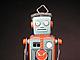 Robot de la marca Linemar. Japón. Años 50. También tiene pinta de ser algo antiguo
