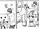 Una viñeta de Yotsuba en la que aparece Danbo