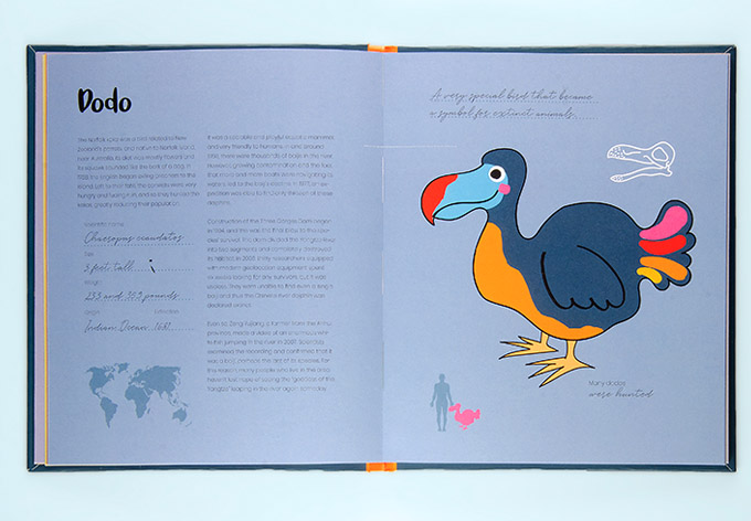 Ilustración de un dodo