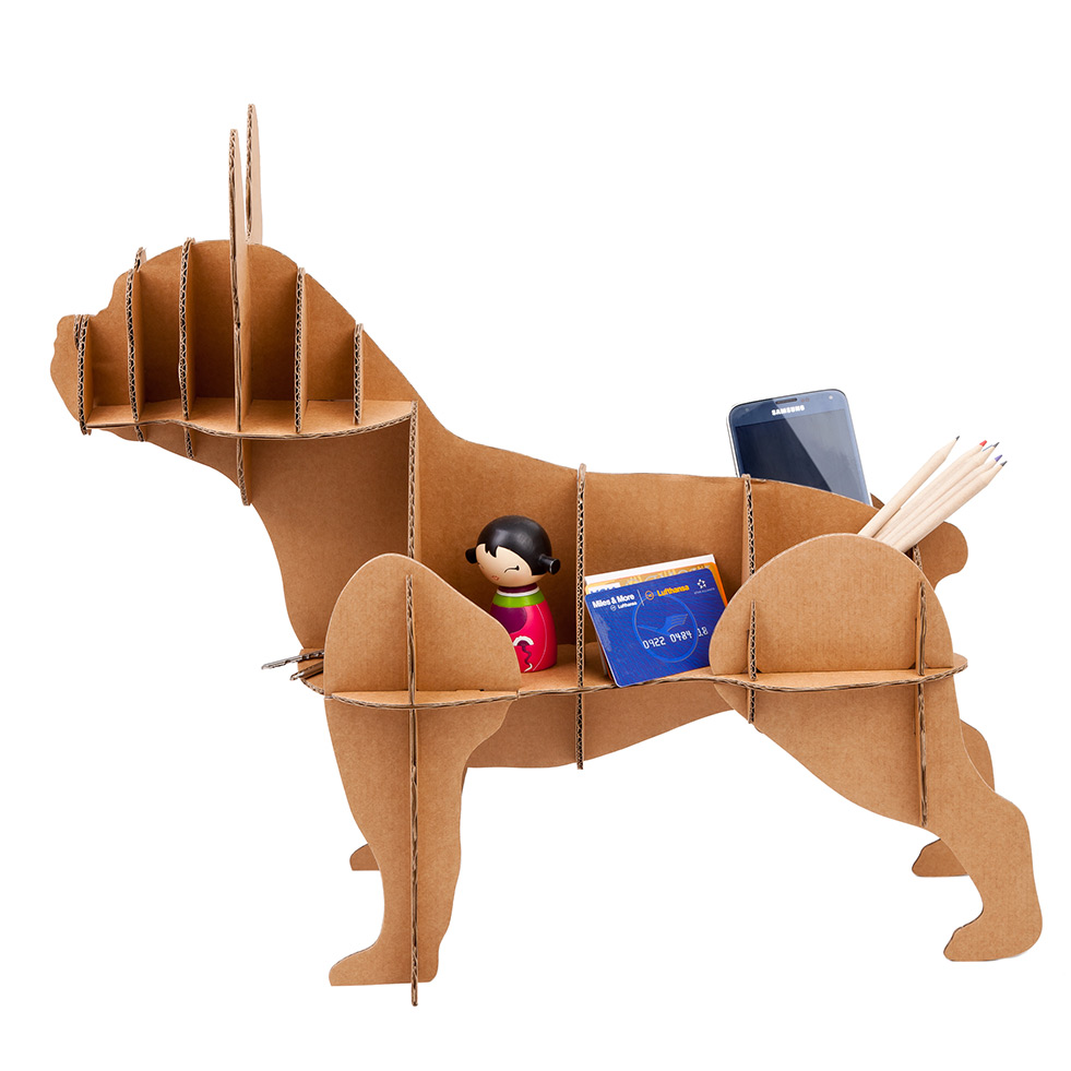 Cardboard French Bulldog