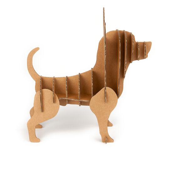 Chihuahua cardboard dog