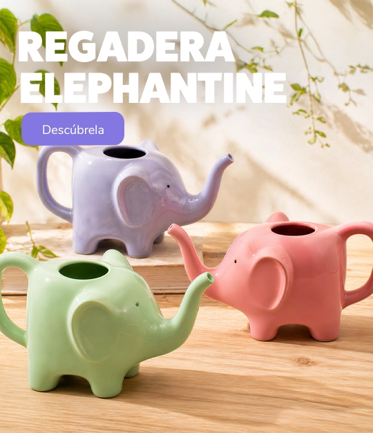 Elephantine, regadera en forma de elefante