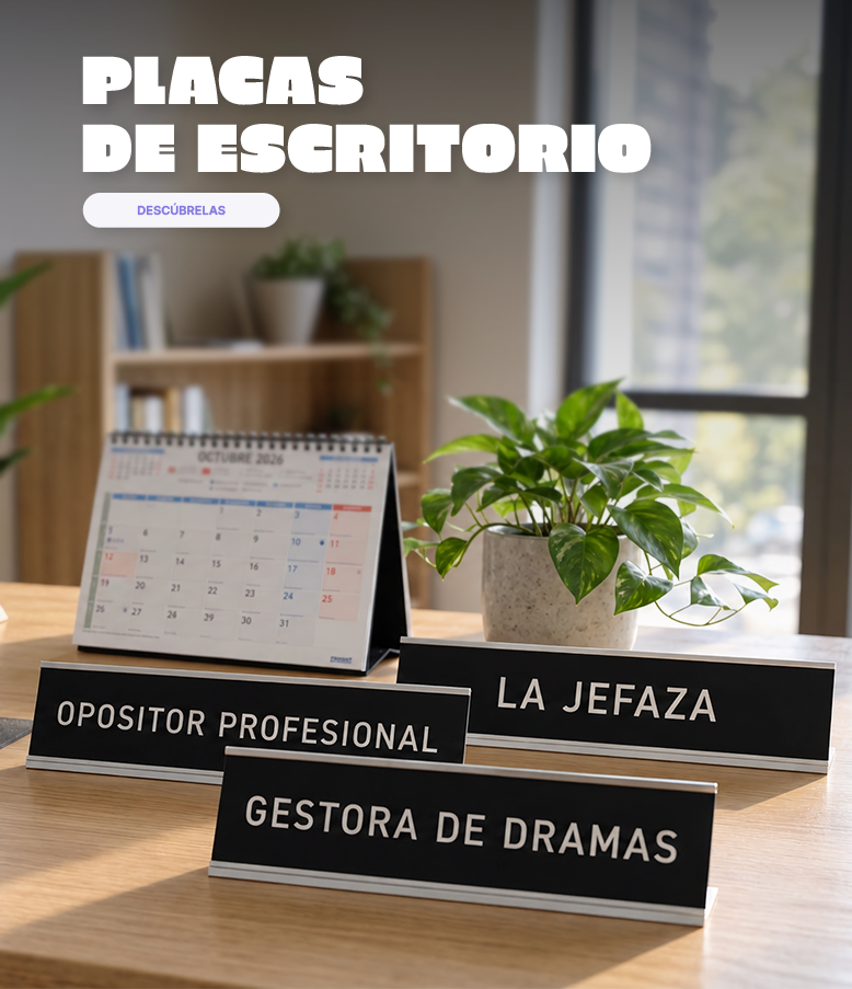 Placas de escritorio