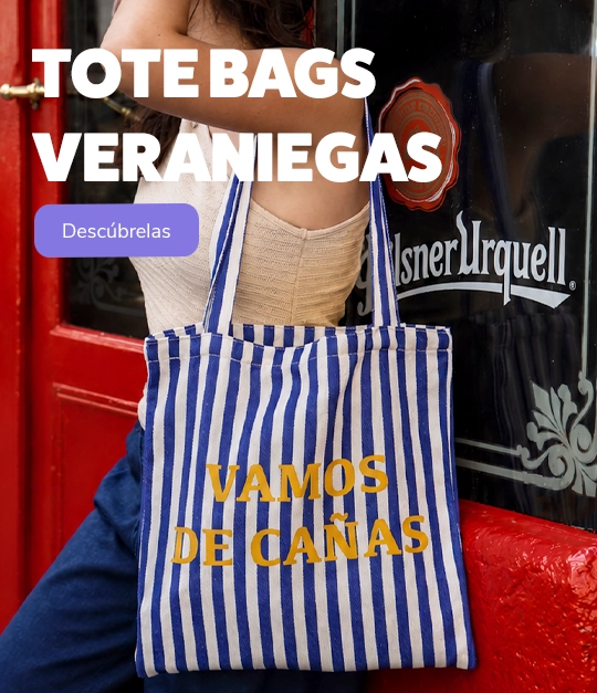 Tote bags de rayas