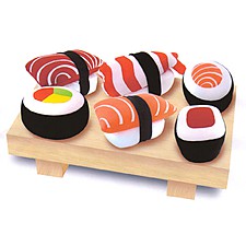 Pack de 6 Cojines Sushi