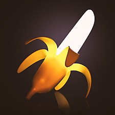 Lámpara de Noche Banana