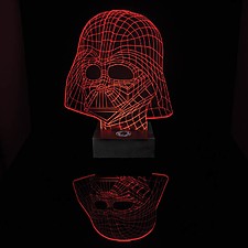 Lámpara 3D Darth Vader